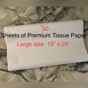 Extra large sheet Tissue paper 50